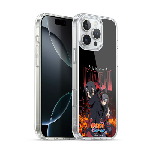 Naruto Shippuden Art Itachi Uchiha Soft Gel Case for Apple iPhone 16 Pro Max & MagSafe