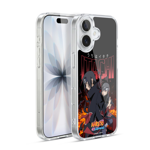 Naruto Shippuden Art Itachi Uchiha Soft Gel Case for Apple iPhone 17