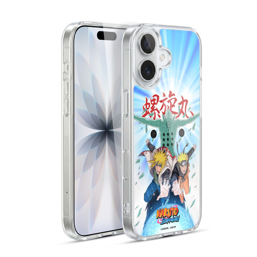 Naruto Shippuden Art Minato Rasengan Soft Gel Case for Apple iPhone 17