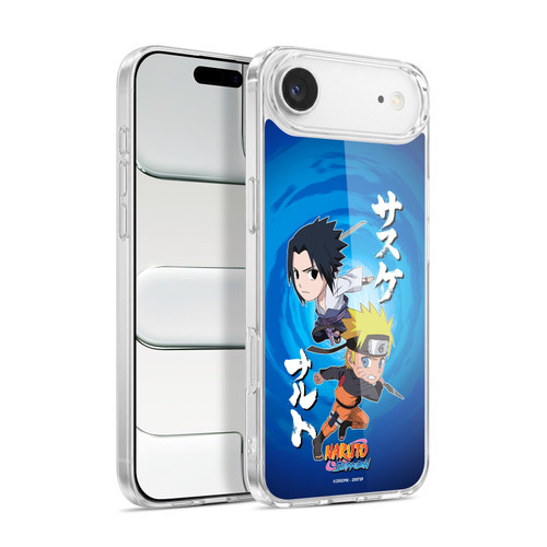 Naruto Shippuden Art Chibi Sasuke Naruto Soft Gel Case for Apple iPhone 17 Air