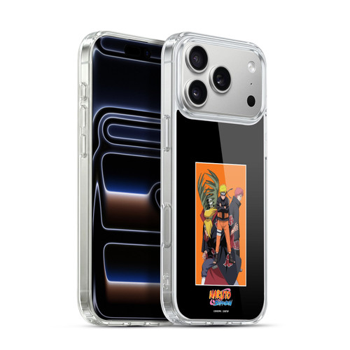 Naruto Shippuden Art Akatsuki Organization Soft Gel Case for Apple iPhone 17 Pro Max