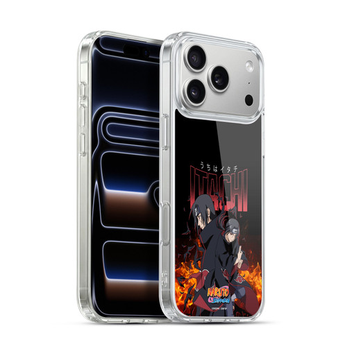Naruto Shippuden Art Itachi Uchiha Soft Gel Case for Apple iPhone 17 Pro Max