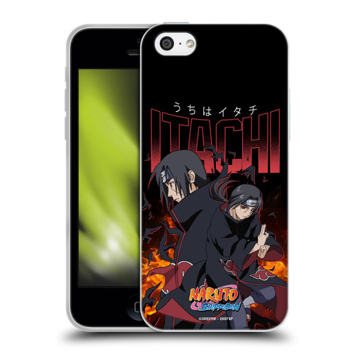 Naruto Shippuden Art Itachi Uchiha Soft Gel Case for Apple iPhone 5c