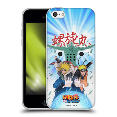 Naruto Shippuden Art Minato Rasengan Soft Gel Case for Apple iPhone 5c