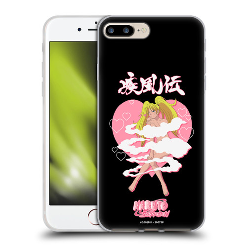 Naruto Shippuden Art Oiroke No Jutsu Soft Gel Case for Apple iPhone 7 Plus / 8 Plus & MagSafe
