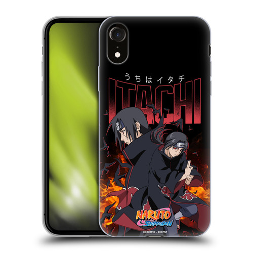 Naruto Shippuden Art Itachi Uchiha Soft Gel Case for Apple iPhone XR