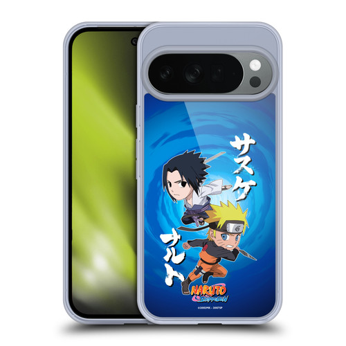 Naruto Shippuden Art Chibi Sasuke Naruto Soft Gel Case for Google Pixel 10