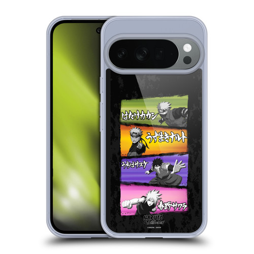 Naruto Shippuden Art Kakashi Naruto Sasuke Sakura Soft Gel Case for Google Pixel 10
