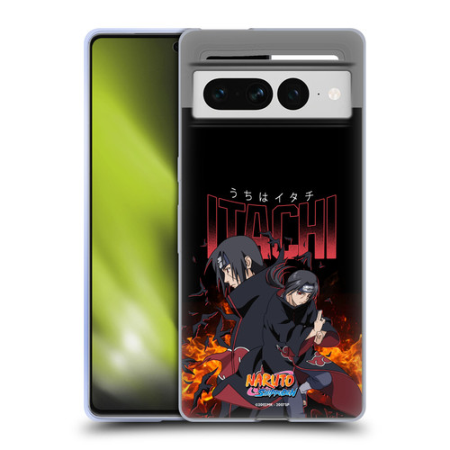 Naruto Shippuden Art Itachi Uchiha Soft Gel Case for Google Pixel 7 Pro