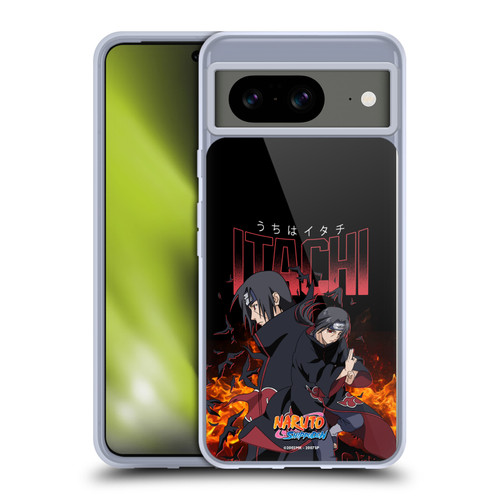 Naruto Shippuden Art Itachi Uchiha Soft Gel Case for Google Pixel 8