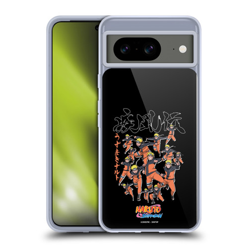 Naruto Shippuden Art Kage Bunshin Soft Gel Case for Google Pixel 8