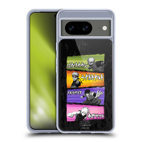 Naruto Shippuden Art Kakashi Naruto Sasuke Sakura Soft Gel Case for Google Pixel 8