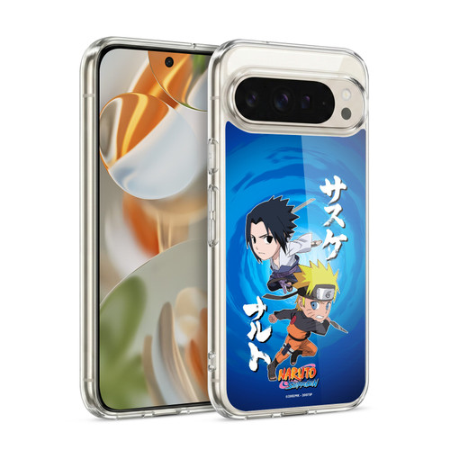 Naruto Shippuden Art Chibi Sasuke Naruto Soft Gel Case for Google Pixel 9 / Pixel 9 Pro