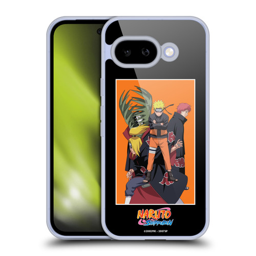 Naruto Shippuden Art Akatsuki Organization Soft Gel Case for Google Pixel 9A
