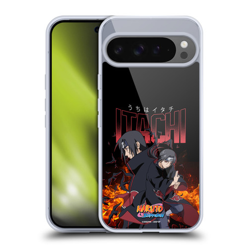 Naruto Shippuden Art Itachi Uchiha Soft Gel Case for Google Pixel 9 Pro XL