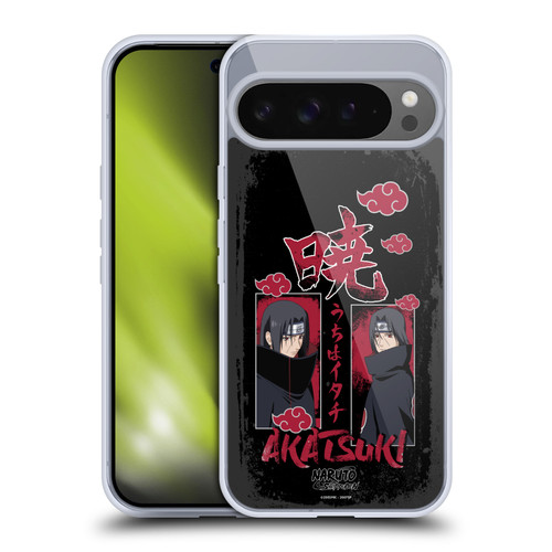 Naruto Shippuden Art Itachi Uchiha Akatsuki Soft Gel Case for Google Pixel 9 Pro XL