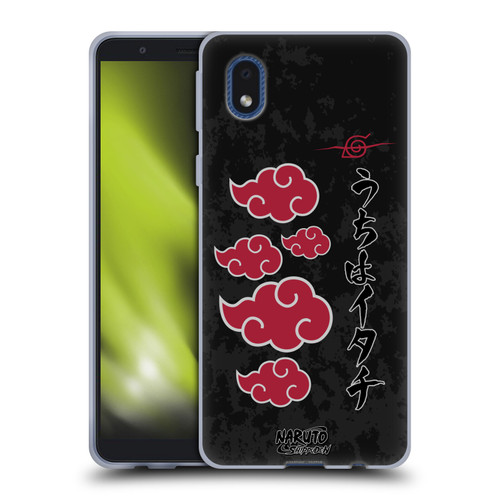 Naruto Shippuden Art Akatsuki Logotype Soft Gel Case for Samsung Galaxy A01 Core (2020)