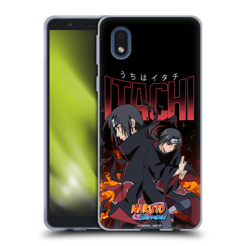 Naruto Shippuden Art Itachi Uchiha Soft Gel Case for Samsung Galaxy A01 Core (2020)