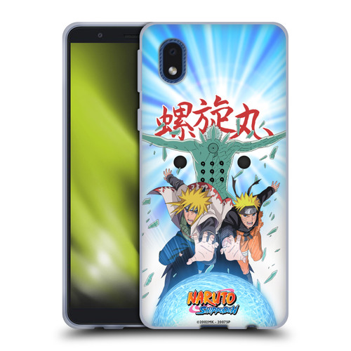 Naruto Shippuden Art Minato Rasengan Soft Gel Case for Samsung Galaxy A01 Core (2020)