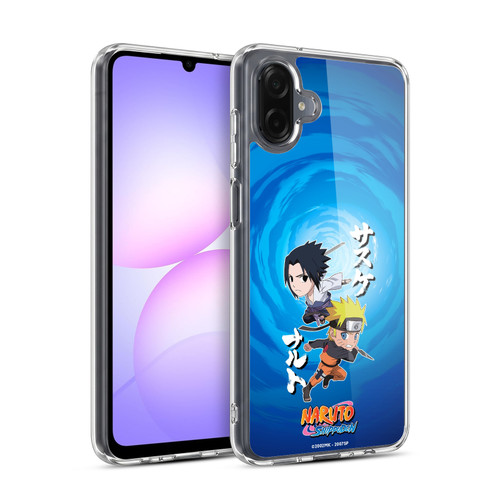 Naruto Shippuden Art Chibi Sasuke Naruto Soft Gel Case for Samsung Galaxy A07 4G
