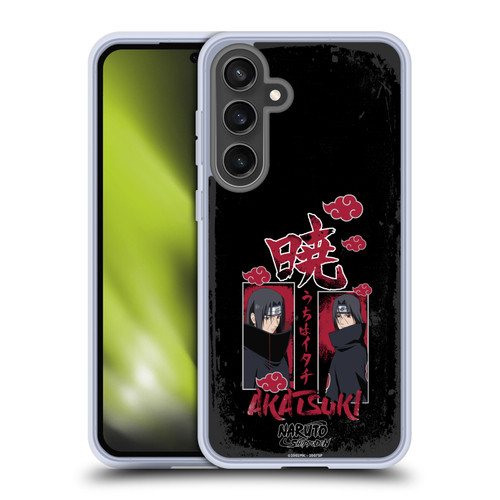 Naruto Shippuden Art Itachi Uchiha Akatsuki Soft Gel Case for Samsung Galaxy S24 FE & MagSafe