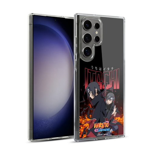 Naruto Shippuden Art Itachi Uchiha Soft Gel Case for Samsung Galaxy S23 Ultra 5G & MagSafe