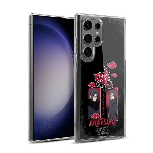 Naruto Shippuden Art Itachi Uchiha Akatsuki Soft Gel Case for Samsung Galaxy S23 Ultra 5G & MagSafe