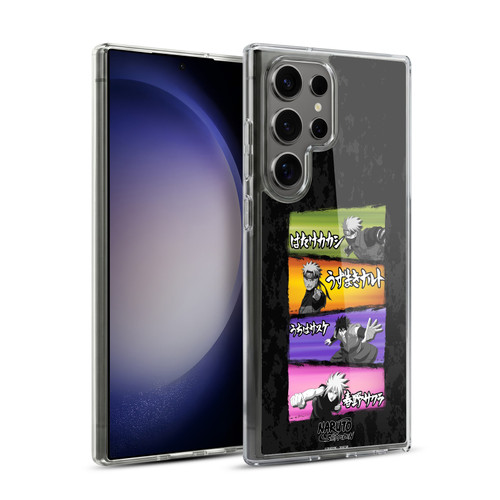 Naruto Shippuden Art Kakashi Naruto Sasuke Sakura Soft Gel Case for Samsung Galaxy S23 Ultra 5G & MagSafe