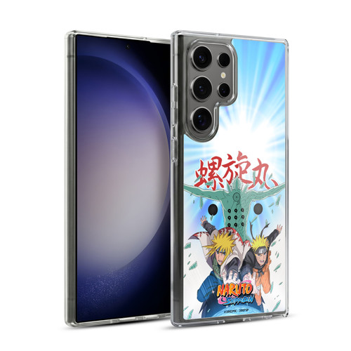 Naruto Shippuden Art Minato Rasengan Soft Gel Case for Samsung Galaxy S23 Ultra 5G & MagSafe