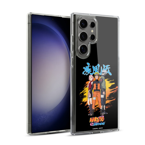 Naruto Shippuden Art Sakura, Naruto, Kakashi Soft Gel Case for Samsung Galaxy S23 Ultra 5G & MagSafe