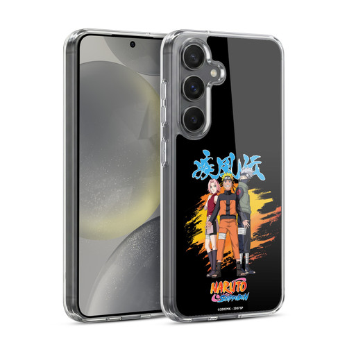 Naruto Shippuden Art Sakura, Naruto, Kakashi Soft Gel Case for Samsung Galaxy S24 5G & MagSafe