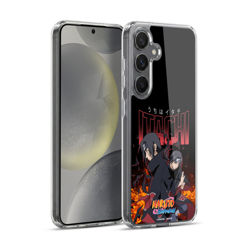 Naruto Shippuden Art Itachi Uchiha Soft Gel Case for Samsung Galaxy S24+ 5G & MagSafe