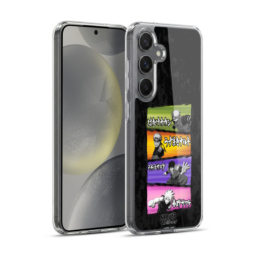 Naruto Shippuden Art Kakashi Naruto Sasuke Sakura Soft Gel Case for Samsung Galaxy S24+ 5G & MagSafe