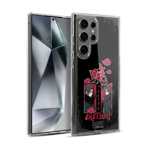 Naruto Shippuden Art Itachi Uchiha Akatsuki Soft Gel Case for Samsung Galaxy S24 Ultra 5G & MagSafe