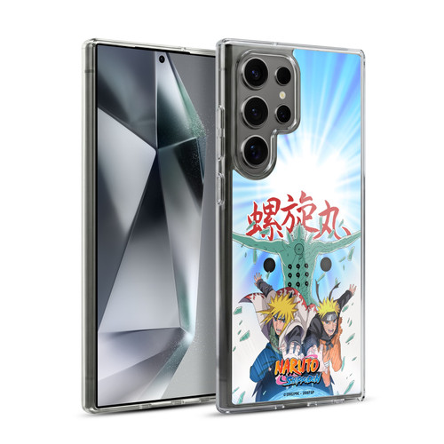 Naruto Shippuden Art Minato Rasengan Soft Gel Case for Samsung Galaxy S24 Ultra 5G & MagSafe