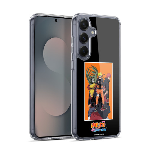 Naruto Shippuden Art Akatsuki Organization Soft Gel Case for Samsung Galaxy S25+ & MagSafe
