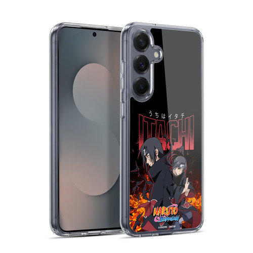 Naruto Shippuden Art Itachi Uchiha Soft Gel Case for Samsung Galaxy S25+ & MagSafe