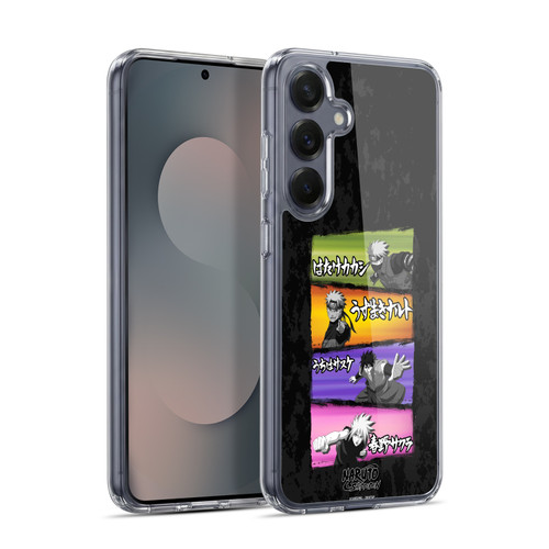 Naruto Shippuden Art Kakashi Naruto Sasuke Sakura Soft Gel Case for Samsung Galaxy S25+ & MagSafe