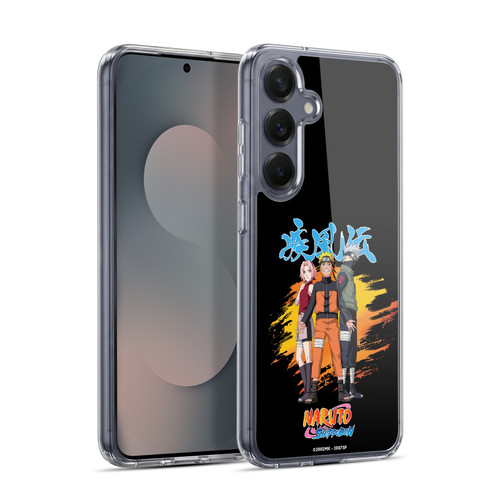 Naruto Shippuden Art Sakura, Naruto, Kakashi Soft Gel Case for Samsung Galaxy S25+ & MagSafe
