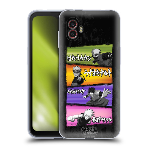 Naruto Shippuden Art Kakashi Naruto Sasuke Sakura Soft Gel Case for Samsung Galaxy Xcover6 Pro/Pro2