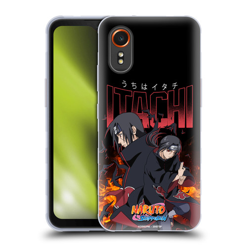 Naruto Shippuden Art Itachi Uchiha Soft Gel Case for Samsung Galaxy Xcover7 5G