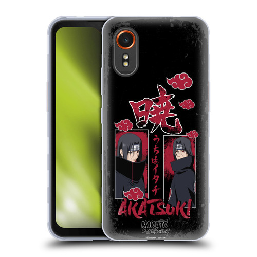 Naruto Shippuden Art Itachi Uchiha Akatsuki Soft Gel Case for Samsung Galaxy Xcover7 5G