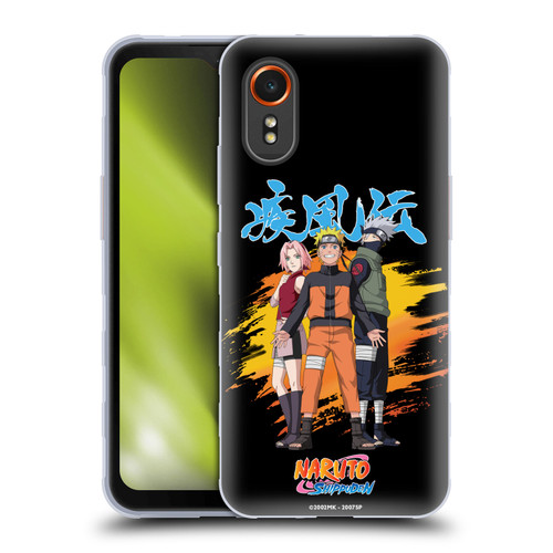 Naruto Shippuden Art Sakura, Naruto, Kakashi Soft Gel Case for Samsung Galaxy Xcover7 5G