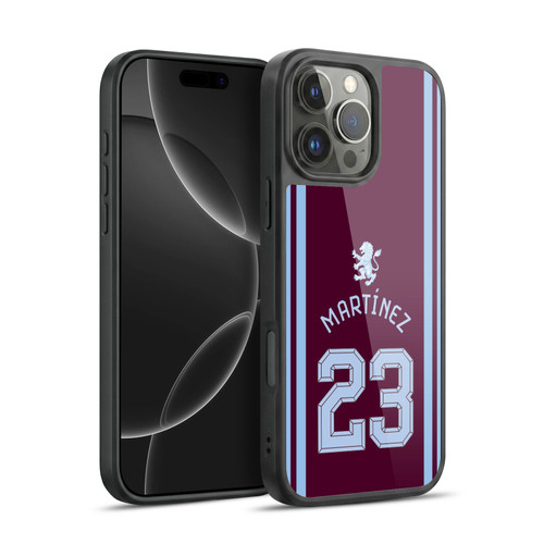 Aston Villa Football Club 2026/27 Players Home Kit Emiliano Martínez Gel Armour Case For Apple iPhone 16 Pro Max