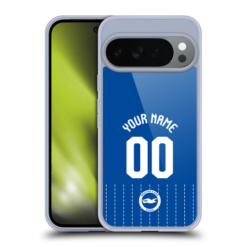 Custom Customised Personalised Brighton & Hove Albion F.C 2026/27 Badge Kit Home Soft Gel Case for Google Pixel 10