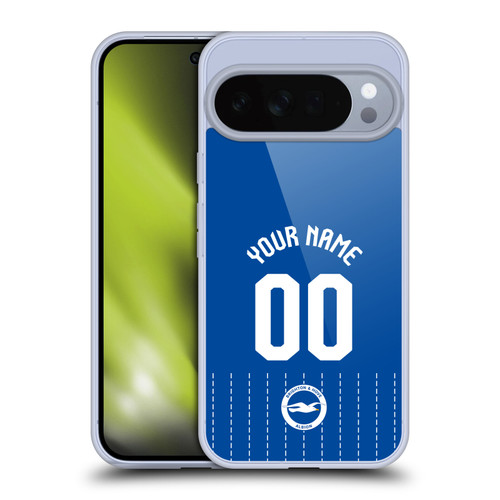 Custom Customised Personalised Brighton & Hove Albion F.C 2026/27 Badge Kit Home Soft Gel Case for Google Pixel 10 Pro XL