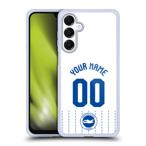 Custom Customised Personalised Brighton & Hove Albion F.C 2026/27 Badge Kit Away Soft Gel Case for Samsung Galaxy A16 5G & MagSafe