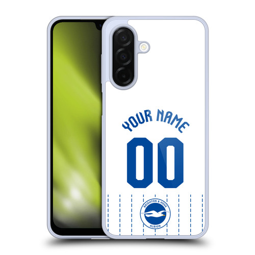 Custom Customised Personalised Brighton & Hove Albion F.C 2026/27 Badge Kit Away Soft Gel Case for Samsung Galaxy A26 5G