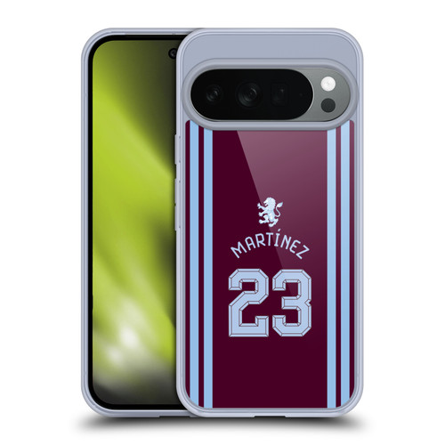 Aston Villa Football Club 2026/27 Players Home Kit Emiliano Martínez Soft Gel Case for Google Pixel 10