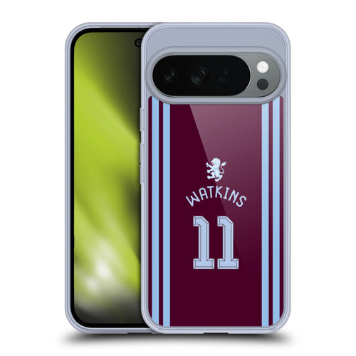 Aston Villa Football Club 2026/27 Players Home Kit Ollie Watkins Soft Gel Case for Google Pixel 10